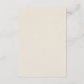 Westerne rustieke bruiloft details website QR-code Informatiekaartje (Achterkant)