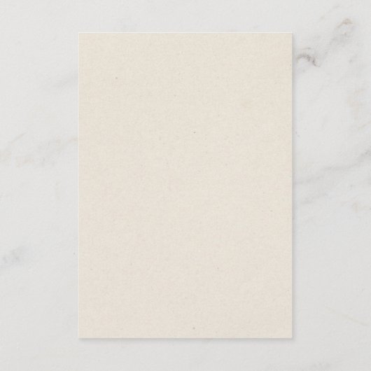 Westerne rustieke Casual Beige Bruine Trouwdetails Informatiekaartje (Achterkant)