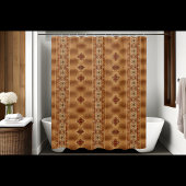 Westerne rustieke douchegordijnen Verticale stijl