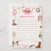 Westerne rustieke Time Capsule Note Bericht Kaart (Voorkant)