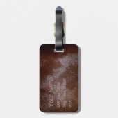 Westerne Rustige Bagagelabels voor monsterreizen 2 (Achterkant verticaal)