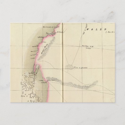 Westerne Sahara , Afrika 12 Briefkaart (Voorkant)