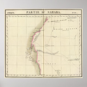 Westerne Sahara , Afrika 12 Poster