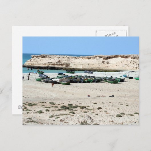 Westerne Sahara Briefkaart (Voorkant / Achterkant)