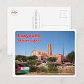 Westerne Sahara - El Aaiun - Briefkaart (Voorkant / Achterkant)