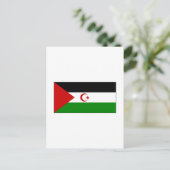 Westerne Sahara FLAG International Briefkaart (Staand voorkant)