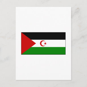 Westerne Sahara FLAG International Briefkaart