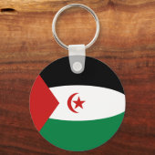 Westerne Sahara-visserij-Sleutelhanger Sleutelhanger (Voorkant)