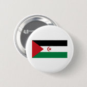 Westerne Sahara-vlag Ronde Button 5,7 Cm (Voorkant /achterkant)