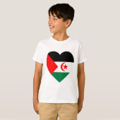 Westerne Sahara-vlag T-shirt (Voorkant volledig)