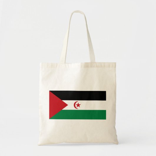 Westerne Sahara-vlag Tote Bag (Voorkant)
