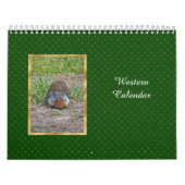 Westerne scènes Gold Kalender (Hoes)