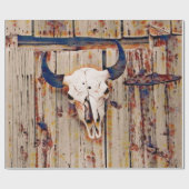 Westerne  schil Bruine Roestboog Cadeaupapier (Vlak)