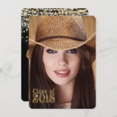 Westerne scriptklasse van Afstuderen 2015 Kaart (Voorkant / Achterkant)