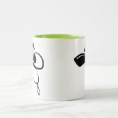 Westerne Sheriff Pet Tweekleurige Koffiemok (Center)