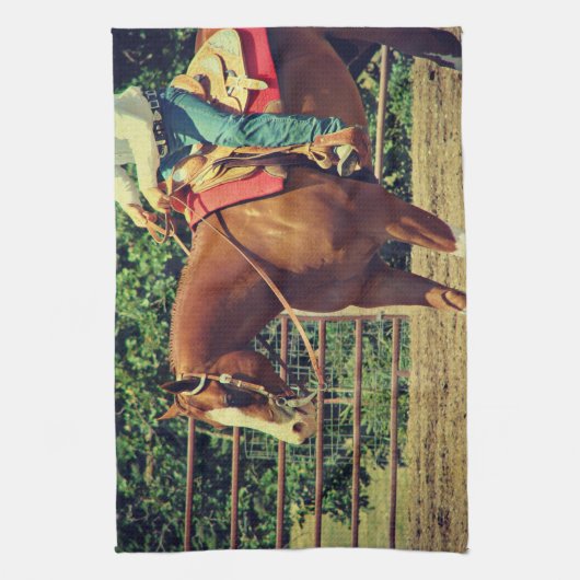 Westerne sorrel theedoek (Verticaal)