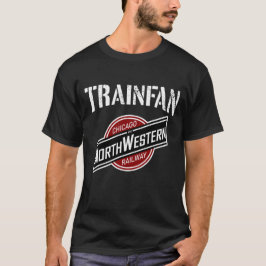 Westerne spoorweg in Chicago en Noord-Amerika T-shirt