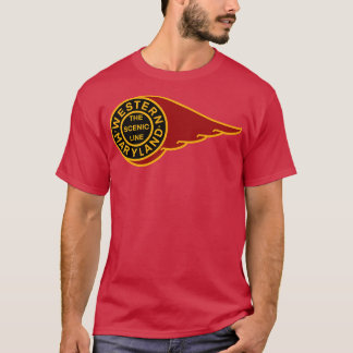 Westerne spoorweg Maryland T-shirt