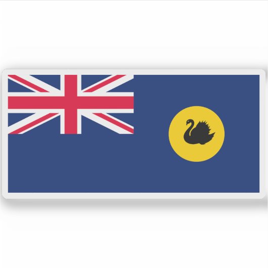 Westerne staat Australië, Australisch Gemenebest Sticker (Voorkant)