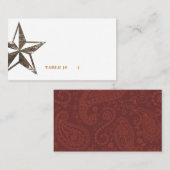 Westerne Star Escort-kaart Plaatskaartje (Voorkant / Achterkant)