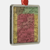 Westerne Staten 2 Metalen Ornament (Rechts)