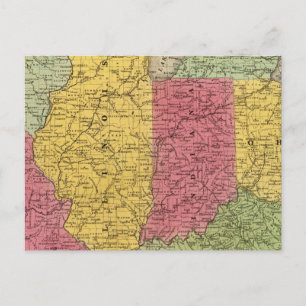 Westerne Staten, de V.S. Briefkaart