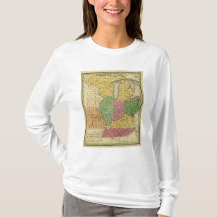 Westerne staten , gebieden t-shirt