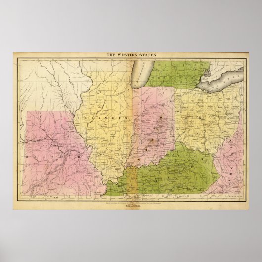 Westerne staten poster (Voorkant)