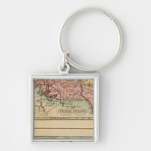 Westerne Staten, Verenigde Staten Sleutelhanger (Voorkant)
