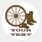 Westerne Sticker (Voorkant)