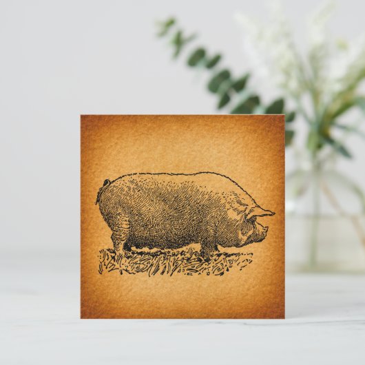  Westerne Stijl Antiek Illustratie van de Kunst va Kaart (Staand voorkant)