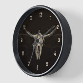 Westerne Stijl Bull Skull Bruin Koel Rustiek (Hoek)