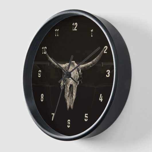 Westerne Stijl Bull Skull Bruin Koel Rustiek (Hoek)