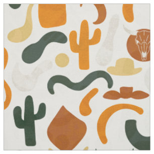 Westerne stijl cowboy pet cactus bull schedel woes stof