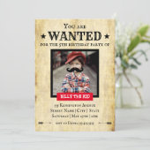 westerne stijl "JE WORDT GEWENST" | Partij voor de Kaart (Staand voorkant)