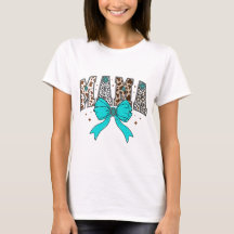 Westerne Stijl Mamma Design T-shirt