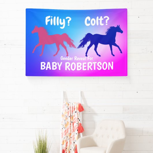 Westerne stijl met laag of laag spandoek (Insitu)