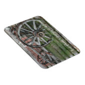 Westerne stijl rustieke Wagon Wheel Flexible Magne Magneet (Rechterzijde)