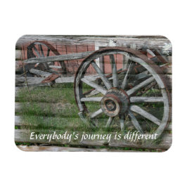 Westerne stijl rustieke Wagon Wheel Flexible Magne Magneet