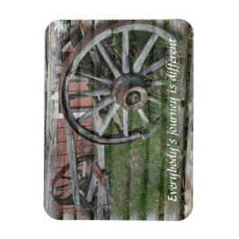 Westerne stijl rustieke Wagon Wheel Flexible Magne Magneet