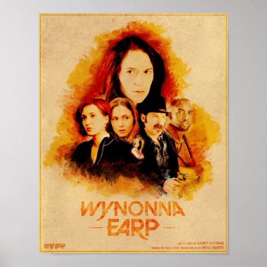 Westerne stijlgegoten Wynonna Earp 2 Poster (Voorkant)