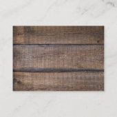 Westerne stijlpaarden en cowboy Boots Visitekaartje (Achterkant)