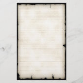 Westerne stijlpagina briefpapier (Voorkant)