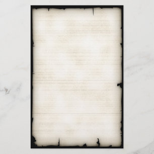 Westerne stijlpagina briefpapier