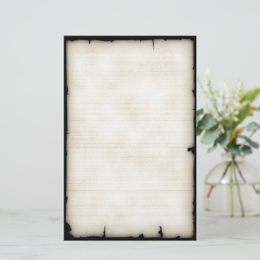 Westerne stijlpagina briefpapier (Staand voorkant)