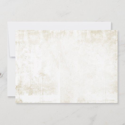 Westerne stijlpartijuitnodiging kaart (Achterkant)