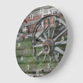 Westerne stijlvolle, robuuste wielblokkering van w grote klok (Hoek)