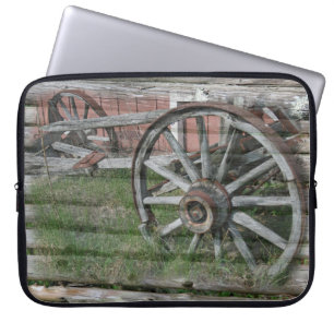 Westerne stijlvolle, robuuste wielslipbeschermhoes laptop sleeve