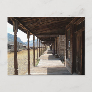 Westerne stoep briefkaart