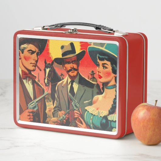  Westerne stripillustratie (In situ)